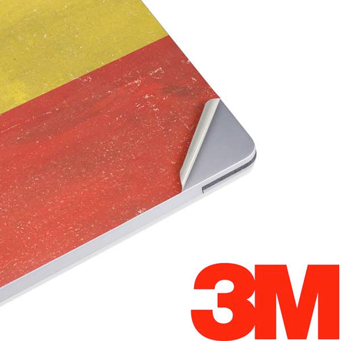 Ethiopia Flag Distressed Surface Laptop 2 Skin